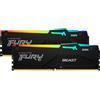 Kit di memoria RAM DIMM per desktop con illuminazione RGB FURY BEAST DDR5 5600MH