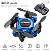 Mini Drone K04 Pieghevole Telecamera 4K HD Pocket Drone Tascabile Radiocomando