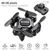 Mini Drone K04 Pieghevole Telecamera 4K HD Pocket Drone Tascabile Radiocomando