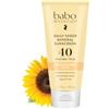 Babo Botanicals Daily Sheer Sunscreen SPF40 - Fragrance Free - For Face & Extra Sensitive Skin - 50ml/1.7oz