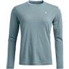 Ortovox 185 Rock'n'Wool long sleeve donna, Icy shore