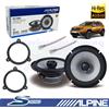 Alpine S2-S65 Casse Altoparlanti Post Coassiali 165mm 240W per DACIA DUSTER II