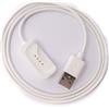System-S Cavo USB 2.0 da 100 cm per Oppo Watch 4 3 2 1 pro SE per OnePlus Watch 2 Smartwatch in bianco