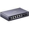 Lustrens Switch web-managed a 7 porte, con 5 porte Base-T da 2,5 G e 2 porte SFP da 10G