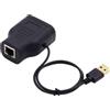 Lustrens Adattatore splitter RJ45 Cat6, 1 verso 2, hub LAN, splitter di rete Ethernet