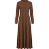 Weekend Max Mara - Abito Lungo in Maglia Marrone