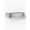 Westwing Collection Consolle da parete Carlo - Argento