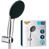 Grohe Set doccia con soffione a pioggia 1 getto, supporto e flessibile da 1,75 m
