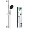 Grohe Set doccia con soffione 1 getto, asta da 60 cm e flessibile da 1,75 m - GR