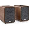 Ruark Audio MR1 Mk3 Desktop Speaker System aptX HD Bluetooth MM Phono Walnut