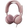 Logitech 981-001616 5099206133457 Logitech Zone Wired 2 per Aziende - Rosa