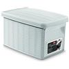 Stefanplast Elegance Scatola S con Coperchio e Apertura Frontale, Bianco, 19x29x16h cm