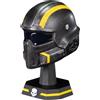 Dark Horse Comics Dark Horse Helldivers 2: B-01 Replica casco tattico in scala 1:4, 11,4 cm, nero