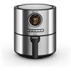 Tefal Jamie Oliver by Tefal Ultra Fry, friggitrice ad aria calda, 1630 W, capacità XL (4,2 L), regolazione della temperatura da 80 °C a 200 °C, display touchscreen, 8 programmi auto, acciaio inox, EY11JD10