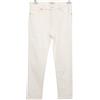 FRAME Jeans Donna THE BORROWED Gr. 36 (26) Crema In Cotone Denim