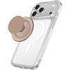 PopSockets Impugnatura MagSafe per Telefono, Supporto- Soft Touch Latte | Con magnete, rimovibile, Kindle/iPhone/Android/Tablet, marrone, tinta unita, crema, beige, autunno, zucca