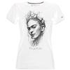 Blasfemus T-Shirt Donna - Frida Kahlo Ufficiale Stile Sketch Art
