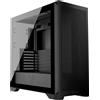 Modecom Case per computer MODECOM Volcano Expanse S, nero, tower ATX Midi, design modulare, vetro temperato, adatta per schede grafiche di fascia alta