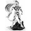 pure arts Statua Batman PX PVC 1/8 SDCC 2024 Superman Versione Bianco e Nero 30 cm