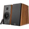 Edifier R2000DB, sistema 2.0, con e senza fili, 120 W, risposta in frequenza da 50 a 20000 Hz, finitura in legno di quercia