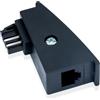 Lustrens Adattatore TAE RJ45 DSL - Connettore TAE-F su connettore RJ45