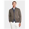 Spada Roma Cardigan con zip e bottoni — M -