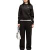 Puma - Tuta Girocollo da Donna Loungewear in Pile, Nero