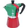 Moka express 6 tazze bialetti tricolore