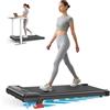 Dskeuzeew Tapis Roulant Elettrico Pieghevole Salvaspazio, Velocità Regolabile 1-8Km/H, Walking Pad 2.5HP, Nessuna installazione richiesta, Salvaspazio, Telecomando