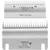 Kerbl Aesculap GT518 Econom - Set di Lame da toeletta, Denti Lama Superiore: 15 Denti, Lama Inferiore: 31, Altezza di affilatura 1 mm, Acciaio al Carbonio di Alta qualità, Lunga Durata, affilabile
