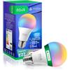 NOUS Lampadina Matter Smart WIFI RGB E27, Compatibile con Alexa, Home Assistant, Apple HomeKit, Casa Intelligente, telecomando, Lampada LED che Cambia Colore, Llampadina RGB, WiFi 2,4 GHz