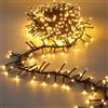 Avoalre Catena Luminosa a Grappolo per Albero di Natale 3M 300 LED | IP44 Impermeabile, Catena LED Grappolo Interno/Esterno, 8 Modalità, Luce Bianco Caldo, Decorazione Natale, Feste, Matrimoni