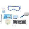 Eurowagens Impronte Digitali Kit per Bambini Detective Forense Scienza Set Ink Pad Spazzola