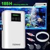 NONE Pompa di ossigeno per acquario Ricarica pompa d'aria a doppio scopo Batteria al litio USB Strumento di pesca silenzioso portatile per uso domestico all'aperto