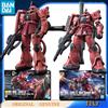 Bandai Originale Genuino HG GUNDAM MS-06S ZAKU 2 Rosso Cometa Ver. Anime Action Figures Giocattoli per bambini Ornamenti modello di assemblaggio regalo
