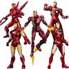 Fondjoy 1/12 Originale LED FondJoy Iron Man MK45 MK46 MK50 MK4 MK6 MK7 Giocattolo FAI DA TE Action Figure Tony Stark Collezione Anime Modello Per Bambini Regali