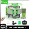 Huepar 12 Linee Livello Laser 3D Alta Precisione ±2mm/10m Raggio Verde Autolivellante 360 ° Strumenti laser a linee incrociate con batteria agli ioni di litio