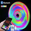 saimili Luci a Corda LED RGB Neon con App Bluetooth WS2812 RGBIC, Nastro LED Flessibile Impermeabile con Telecomando Dimmerabile per Decorazione Murale