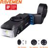 RAVEMEN FR1000 Faro per Bicicletta Compatibile con Garmin Wahoo Bryton IGPSPORT GPS, Luce Frontale Ricaricabile con Supporto +AGM04