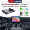 BONROAD Decoder Wireless CarPlay Android Auto per Mercedes Benz Classe A B C E GLA CLA GLC GLK W176 W204 W205 W246 W212 NTG4.5/4.7 NTG5.0