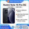 XIAOMI Versione Globale Xiaomi REDMI Note 15 Pro 5G Smartphone 5G 6.83' Fotocamera Principale 200MP 6580mAh Ricarica 45W IP66 IP68 IP69 IP69K NFC Xiaomi
