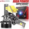 Dualvision Fari LED K7C H7 600000LM Canbus H1 H4 H11 9012 HIR2 H8 H9 9005 9006 HB3 HB4 ad alta potenza con 3 tubi in rame e 6000K 9780 chip CSP