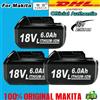 Batteria e Caricabatterie di Ricambio 21V per Utensili Elettrici Makita 18V BL1860 BL1850B BL1840 BL1830