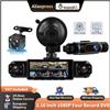 Podofo Dash Cam a 4 Lenti 3.16" con Registrazione in Loop, Visione Notturna, Telecamera Posteriore, Registratore di Guida Auto, Monitor di Parcheggio