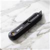 NONE Taglierino Retrattile, Lama Tipo T SK2, Manico in ABS, Cutter Automatico da 9mm, Utensile da Taglio Resistente per Casa