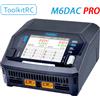 ToolKitRc Caricabatterie intelligente ToolkitRC M6DAC PRO a doppio canale AC 200W DC 800W 16A per batterie al litio 1S 2S 3S 4S 5S 6S LiHV Lipo con scarica PD65W per modellini telecomandati, veicoli, navi,