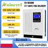 Aninerel Regolatore di Carica Solare MPPT Aninerel 60A 80A 100A, Caricabatterie 12V/24V/48V, Regolatore Solare Automatico a Massima Potenza, Disponibile in Magazzino UE