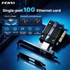 fenvi Scheda di rete FENVI 10Gb PCIe 3.0 X4 RTL8127 RJ45 Adattatore Ethernet Lan Multi-Gig 10G/5G/2.5G/1Gbps per PC desktop Windows/Linux