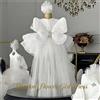 FANG CAICAI Abito da sposa con paillettes Meadow Glitter per bambine 3-13 anni, abito da concorso con strascico per bambine, graziosi abiti da compleanno e da sposa per bambine