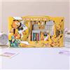 Bandai Set di cancelleria Pokémon, premi divertenti e carini a tema cartoni animati per studenti delle scuole elementari, regalo per le vacanze, regalo di Natale, articoli per il ritorno a scuola
